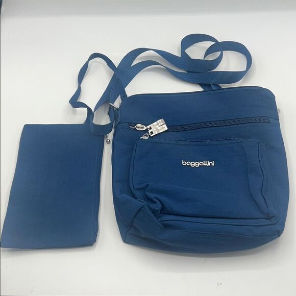 BAGGALLINI Pacific Blue RFID Pocket Crossbody and Wristlet - Picture 3 of 8